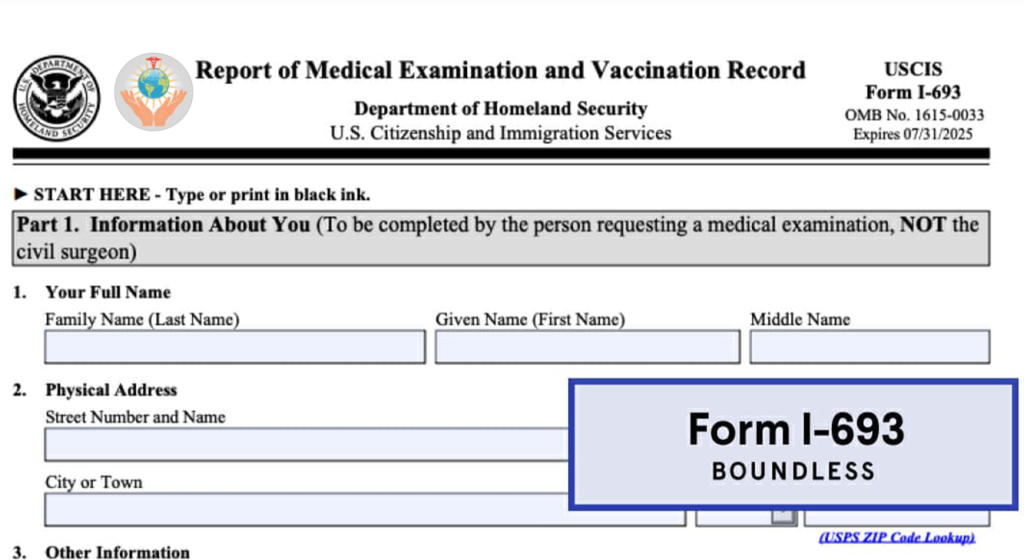 immigration medical exam